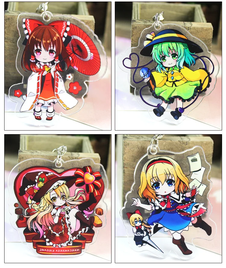 2019 японское аниме проект TouHou акриловая экшн-фигурка брелок | Игрушки и хобби