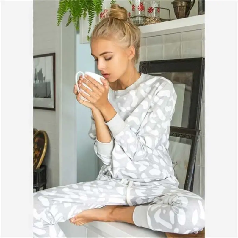 2018-Autumn-Winter-Women-set-Clothing-Casual-Women-sweatshirt-pants-2-pieces-Set-tracksuit-hoodie-casual