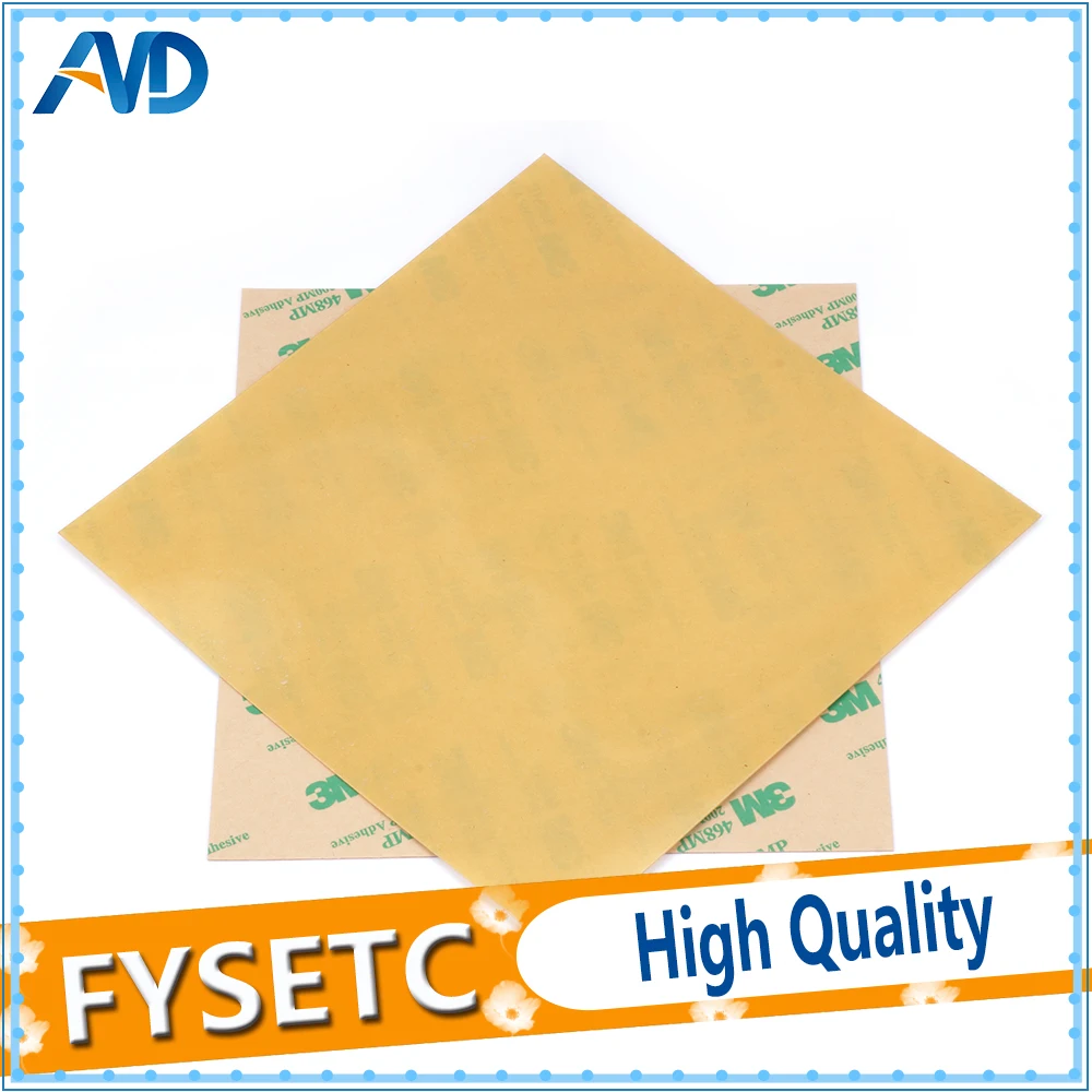 2PCS Cold PEI 150*150*0.3mm Frosted 3D Print Build Surface Polyetherimide Sheet 0.3mm Thickness With 3M 468MP Adhesive | Компьютеры и
