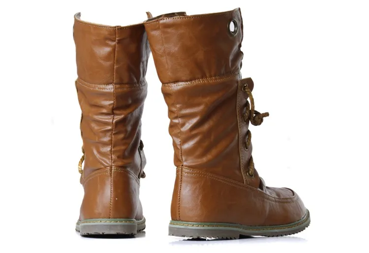 Г.; botas mujer; ботинки; женская модная обувь; Motocicleta Mulheres Martin Outono Inverno Botas De Couro; женские ботинки; 702