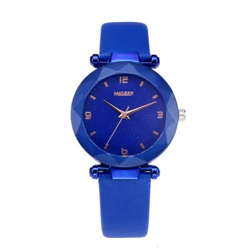 

2019 Luxury Fashion Quartz Ladies Convex Glass Leather Watches High Quality Clock Wristwatch relogio feminino Ladies Watch