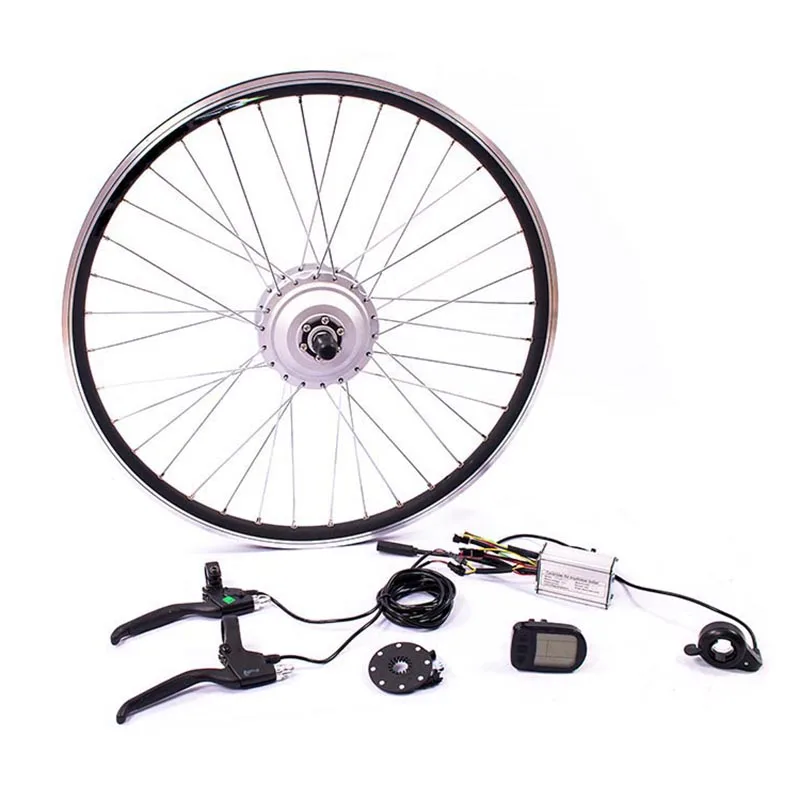 Flash Deal Ebike Conversion Kit Front Wheel 36V 350W Brushless Hub Motor Electric Bike Kit Electric Bicycle Motor 20"26/28 inch MTB Hub 0