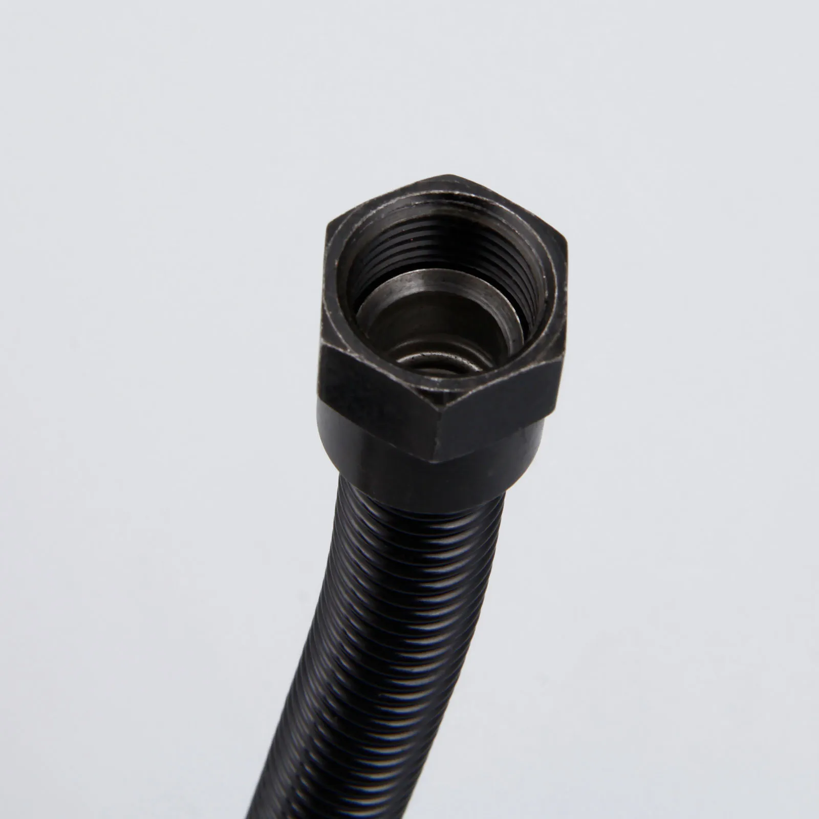 Non-Whistle 304 Stainless Steel Flexible Flex Gas Line 1/2inchx24inch for NG or LP Fire Pit Hose Connection Kit