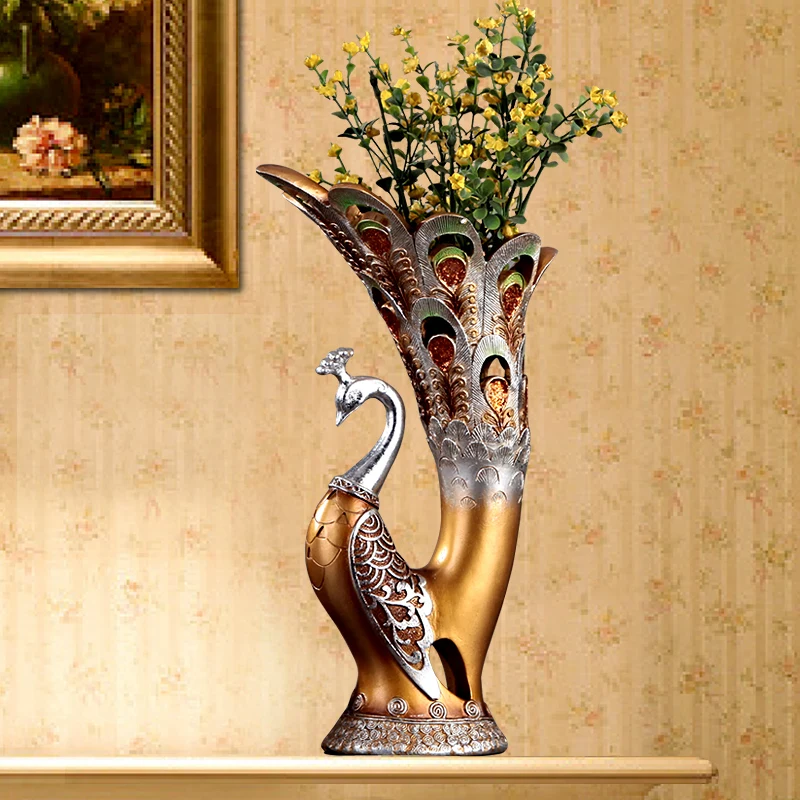 Online kaufen groÃhandel pfau vase aus china pfau vase groÃhändler ...