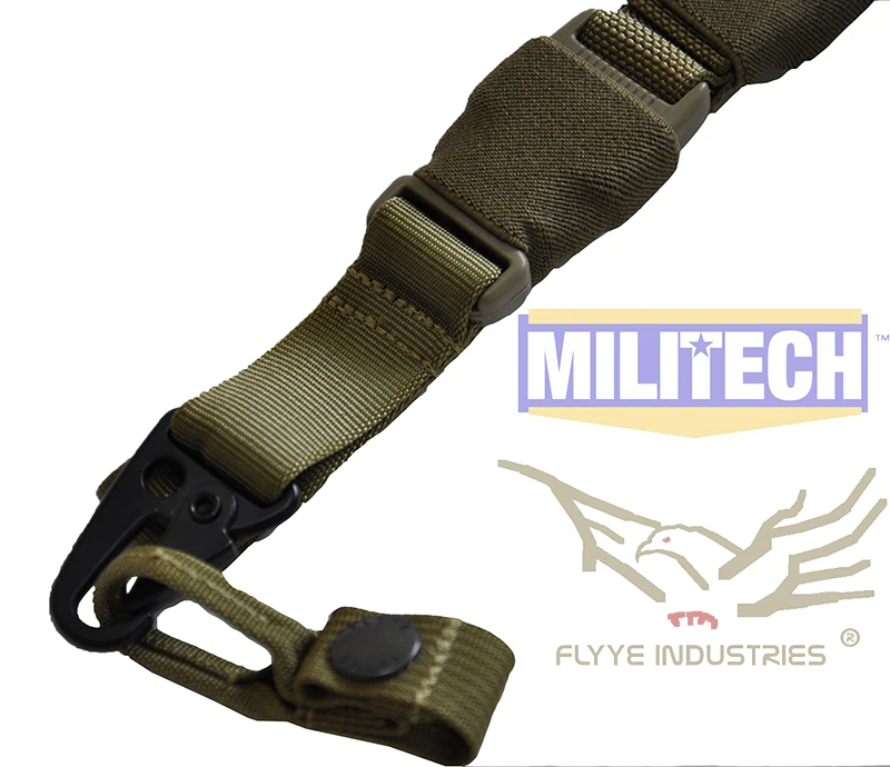 MILITECH Военная Спецификация cordura, тактическая винтовка с тремя точками слинг FLYYE FY-SL-S003 тройные точки пулемет Tacitcal слинг