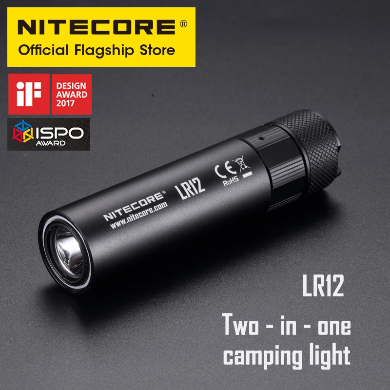 Nitecore Lr12 Ultra Bright Mini Zaklamp 2 In 1 Camping Lantaarn Schijnwerper Multifunctionele Led Edc Zoeken Zaklamp 1000 Lumen Led Flashlights Aliexpress