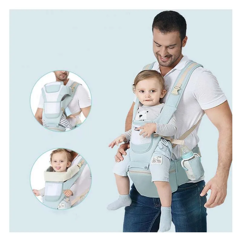 Детский поясной стул детский ремень поясной стул горизонтальный передний объятие путешествия легко держать ребенка поясной стул может вместить два в одном
