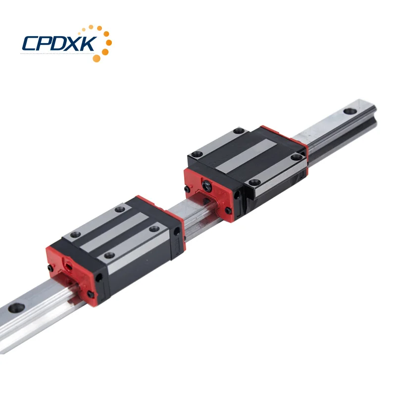 

hot sale! high quality square linear rail 15mm HG15 L600mm + 15mm linear bearing HGH15CA / HGW15CC 2 pcs