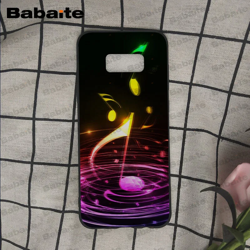 Music Is My Love мягкий силиконовый черный чехол для телефона для samsung Galaxy s9 s8 plus note 8 note9 s7 s6edge coque Babaite - Цвет: A9