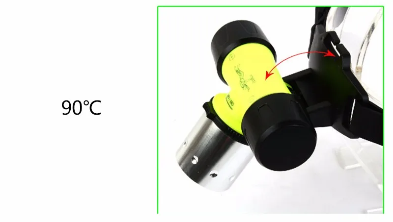 Litwod Z20 Дайвинг налобный фонарь подводный 50 м водонепроницаемый XM-L T6 Головной фонарь 2800 люмен головной фонарик для плавания
