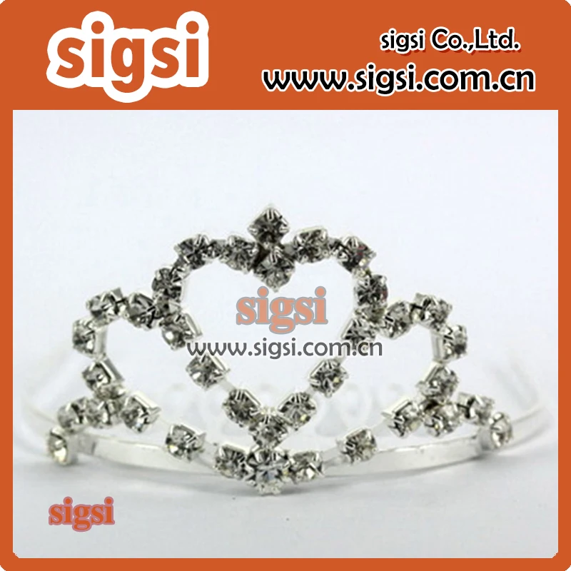

Уникальный дизайн аксессуары Корона Форма Rhinestone гребень для любого случая