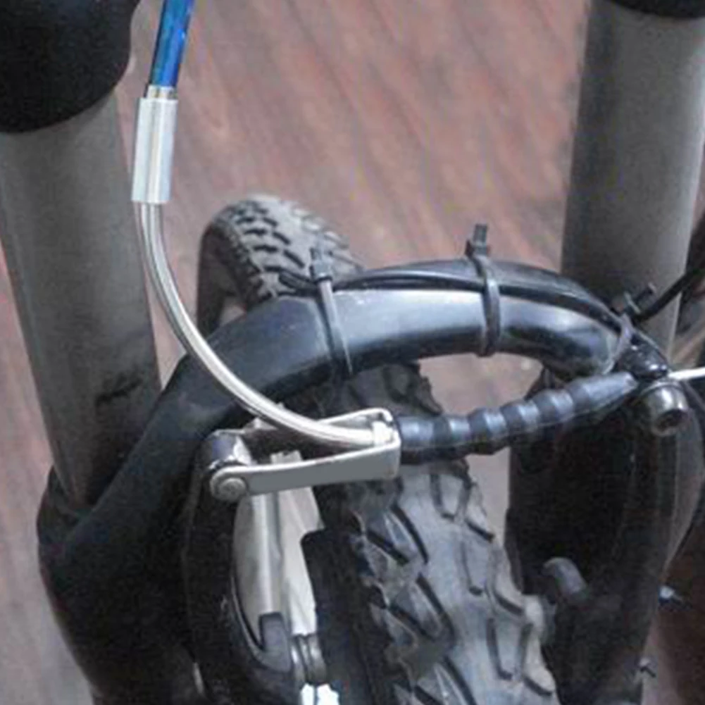 

Mountain Bike Bicycle Accessories V Brake Noodles Cable Guide Bend Tube Plastic Sleeves Boots Protector Hose