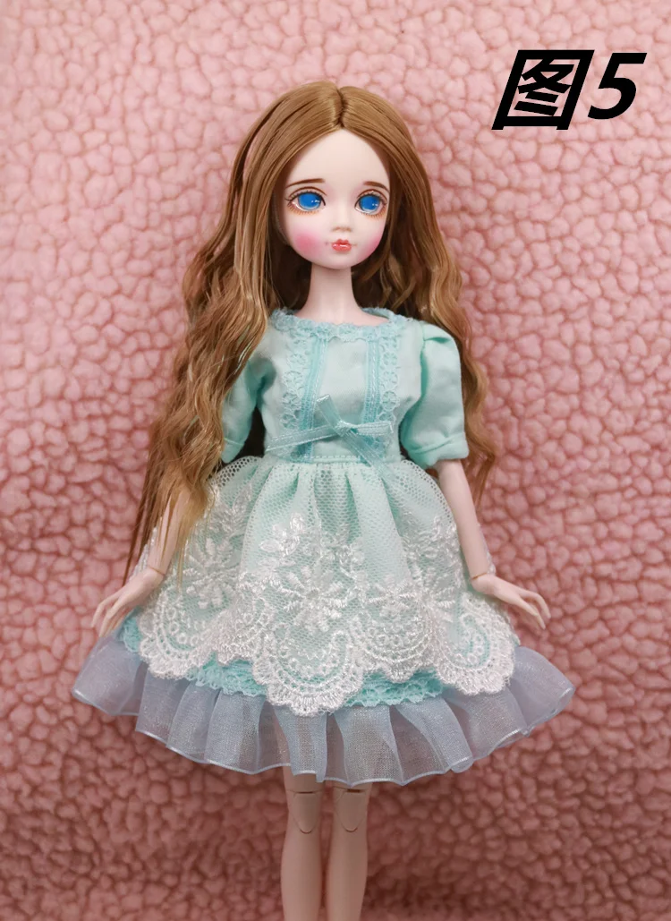 29 см 1/6 blyth кукла шарнир тела модные игрушки BJD подарок с платье обувь парик Макияж