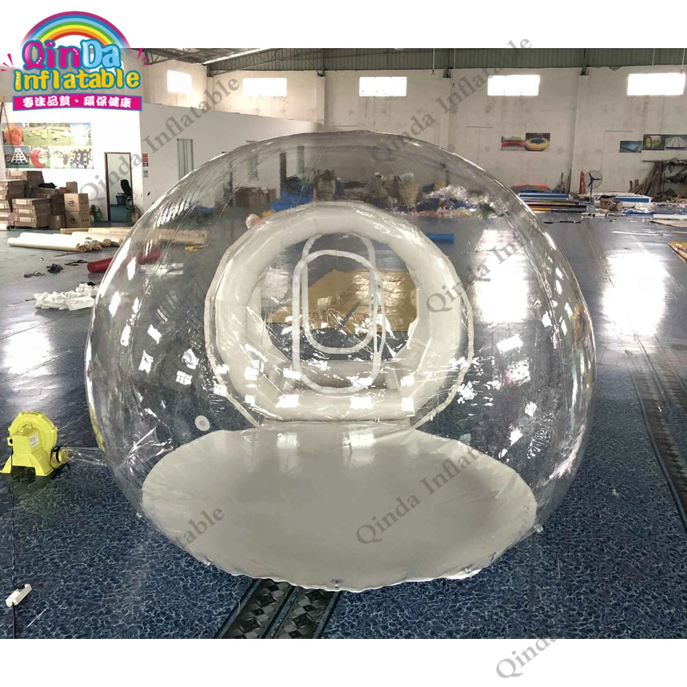 Factory Price 3m Inflatable Camping Tent Outdoor Inflatable Bubble Tent With Tunnel 5