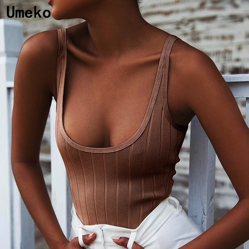 

New Fashion 2019 Rompers Womens Bodysuit Backless Vest Sleeveless Sexy Bodycon Solid Color Casual Ladise Clothes