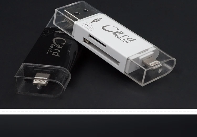 USB 3,0 OTG флэш-накопитель Lightning кардридер microSD/SDHC/SDXC SD SDHC SDXC кардридер для iPhone Android