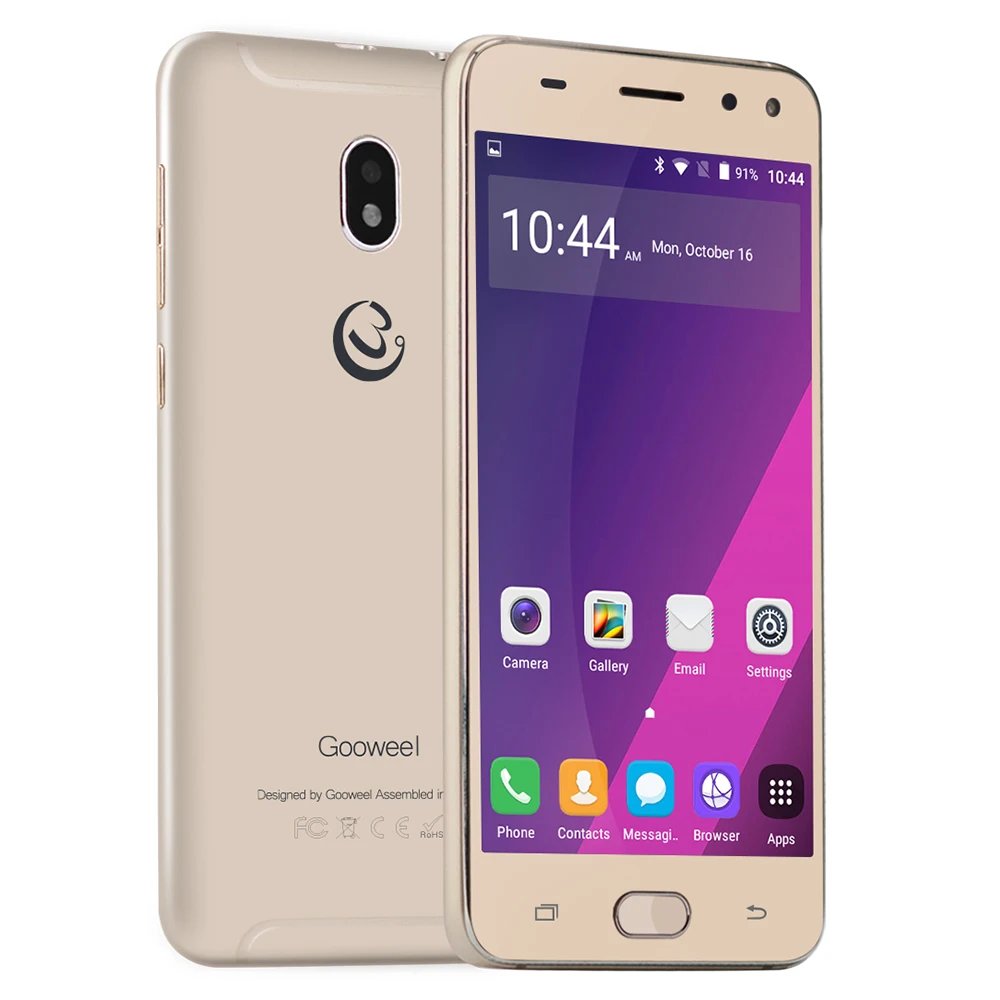 Gooweel S7 3g смартфон MTK6580 четырехъядерный 5 0 дюймов ips экран Лицо ID мобильный телефон