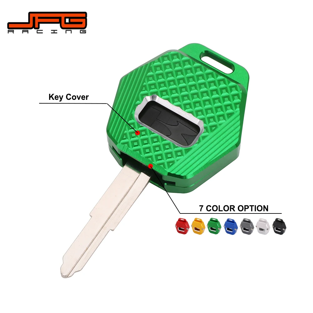 Крышка ключа CNC для мотоцикла KAWASAKI ZXR400 ZRX400 ZZR400 ZZR600 ZX6R ZX7R ZX9R ZX10R ZX12R ZX14R Z750 ZR1200