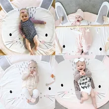 Милый детский Ковер супер Мягкий хлопок роскошный плюш детские коврики для ползанья коврик для детских игр 95*1,5 см Новое поступление, горячая распродажа