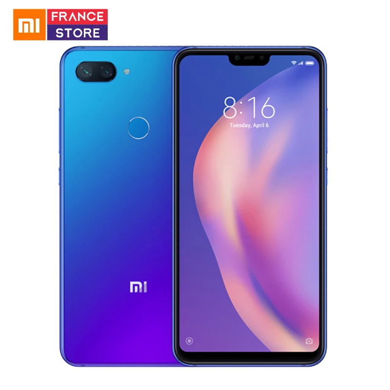 

Global Version Xiaomi Mi 8 Lite 6GB 128GB 6.26" 19:9 Notch Full Screen Snapdragon 660 Octa Core 24MP Front Camera Smartphone