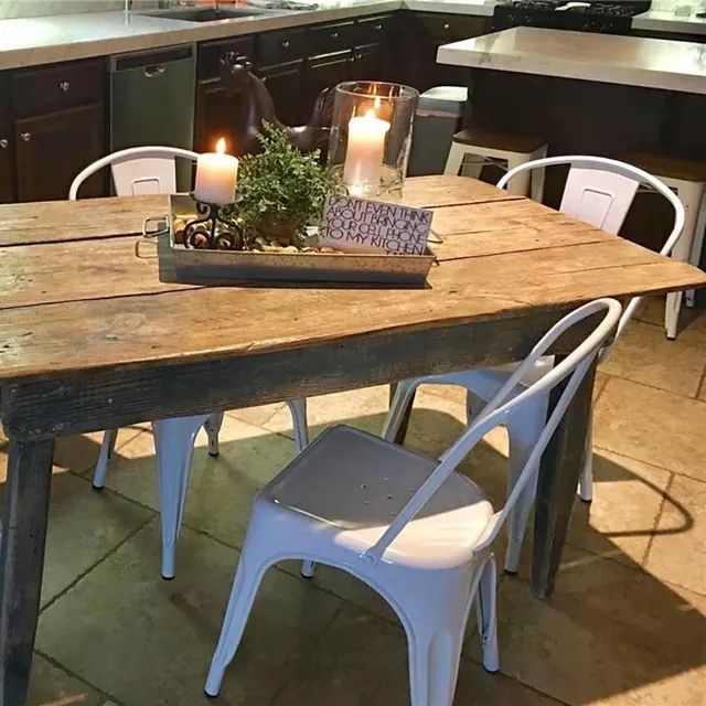 European High Quality Dining Table Metal Bar Padded Stackable European High Quality Dining Table Metal Bar Padded Stackable Chairs Auto Chair White