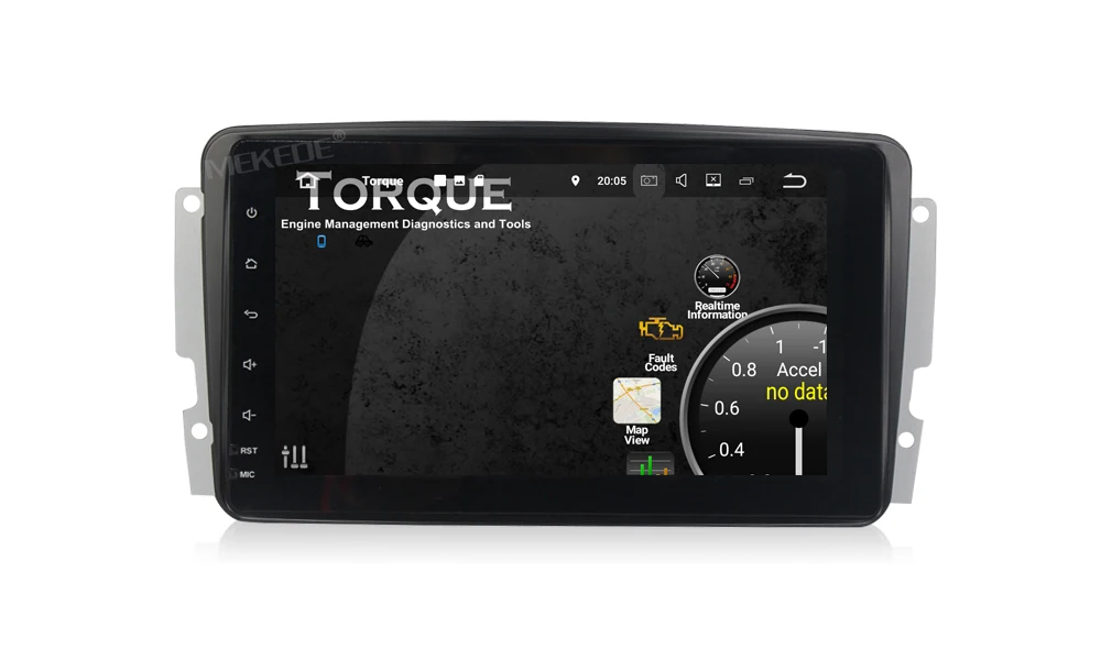 Perfect Free shipping! 8" Android 7.1 Car Radio GPS For Mercedes Benz CLK W209 W203 W208 W463 Vaneo Viano Vito GPS Navigation Multimedia 20