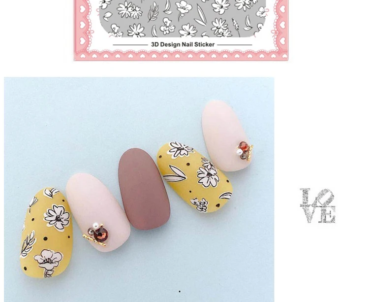 Наклейки для украшения ногтей, японские наклейки, наклейки для ногтей, золотой цвет, дизайн ногтей, Осенние рисовые хризантемы, наклейки для ногтей