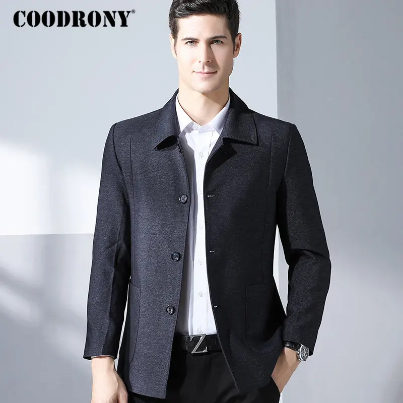 COODRONY Business Casual Jacket Men Famous Brand Clothes