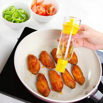 

2 in 1 Oil Spray Bottle Cooking BBQ Sprayer Seasoning Bottle Oil Bottle Vinegar Spray Bottle Kitchen Cooking Baking Cake Tool