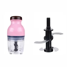 600ML Household Electric Fruits Vegetables Food Meat Grinder Meat Food Cooking Machine Ice Machine Juicer Shredder Tritacarne