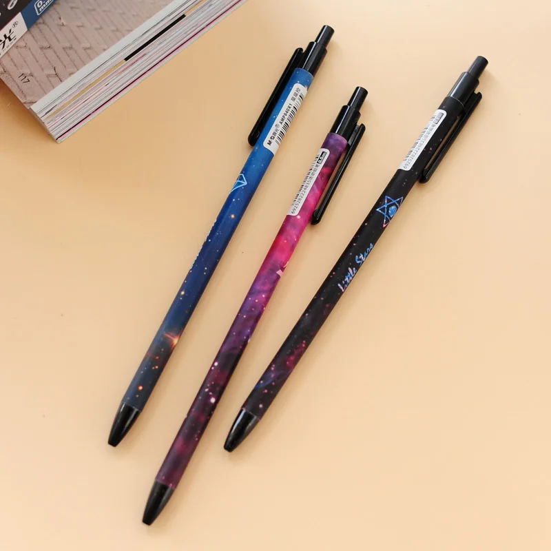 

Free shipping Korea stationery pencil automatic control aesthetic star pencil mechanical pencil 0.5 mm mechanical pencil