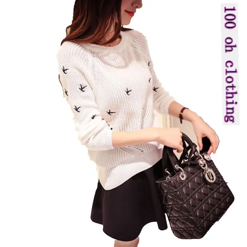 

2019 New Autumn Winter Fashion women Sweater High quality Casual Sweaters Women Jumper Pullovers Loose Femininas Blusas Knitwear