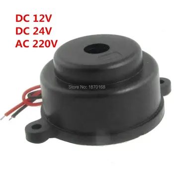 

2 Pcs/Lots Black Piezo Electronic Alarm Discontinuity Sound Buzzer Beeper DC3-24V AC220V