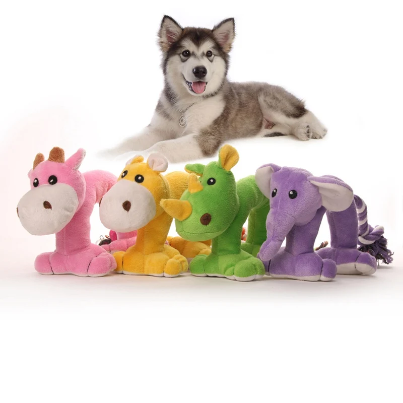 Гантели в форме животного, звучащая игрушка для домашних животных, жевательная игрушка, устойчивая к укусам, Жевательная пищащая игрушка для домашних собак, смешная