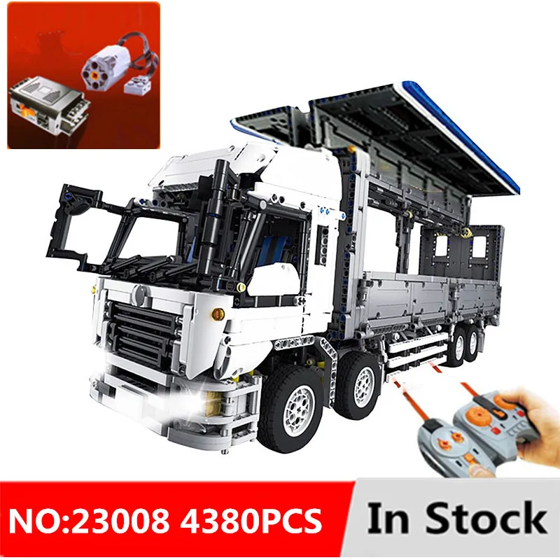 

4380pcs New legoing Technic Series The MOC Wing Body Truck diy Building Blocks Bricks Educational Toys for Children kids Gift