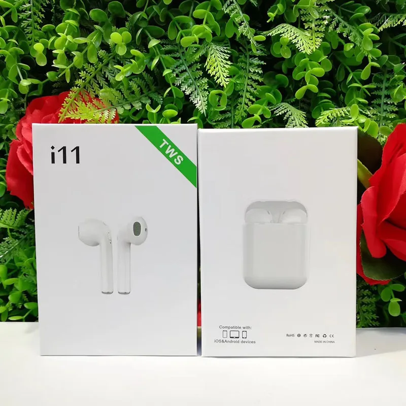 

2019 high quality Original i11 Air TWS Wireless Bluetooth 5.0 3D Sound Ear bud for all cell PK i10 XY s i13 i12 i15 i16 tws
