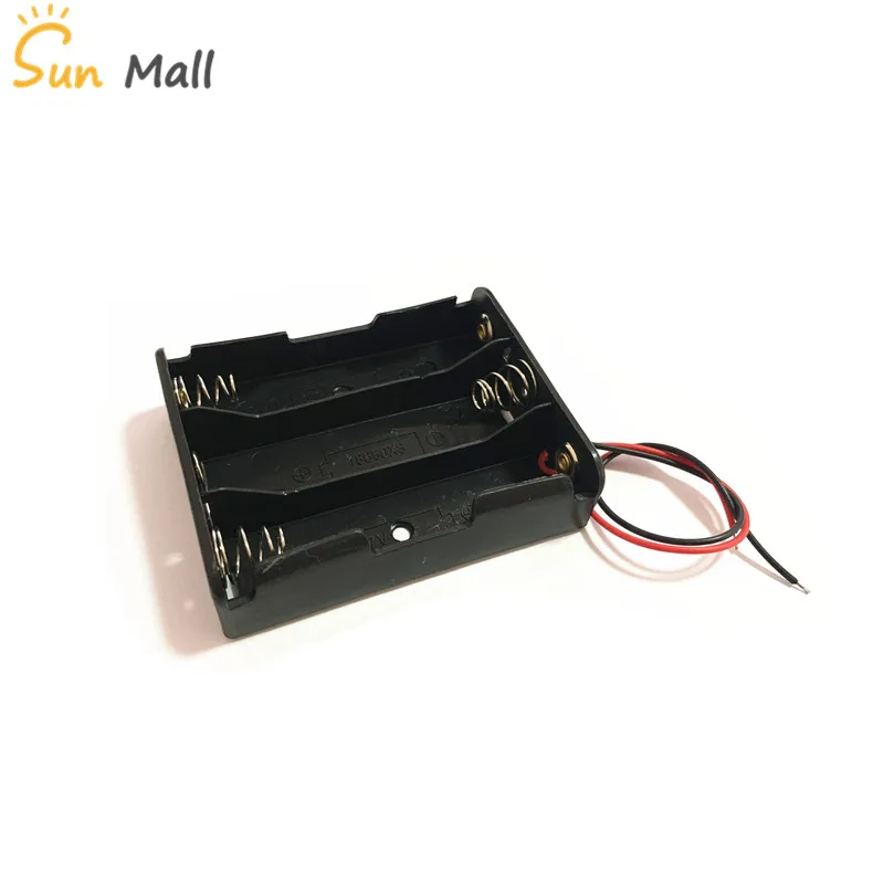 1 шт. черный пластик 3x18650 батарея коробка для хранения чехол 3 Слот способ DIY зажим для батарей держатель Контейнер с провода свинцовая