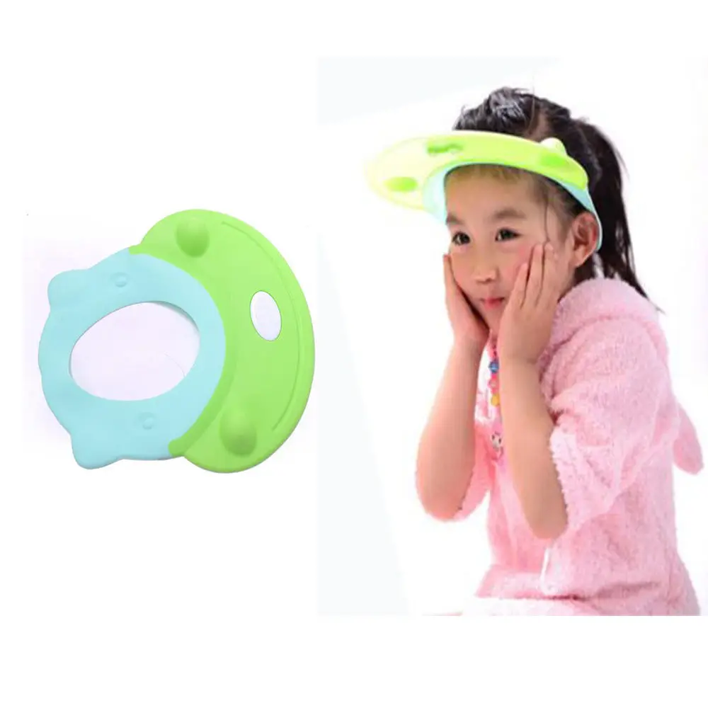 1PCs Children Shampoo Bath Waterproof Shield Hat Cap Baby Useful Hair