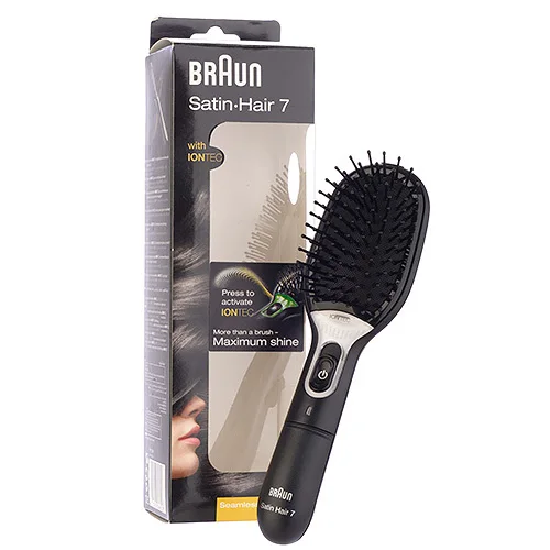 Wissen Uitreiken jaloezie Braun Satin-hair 7 Brush With Iontec Active Ions Restores Healthy Shine New  Hair Straight - Combs - AliExpress