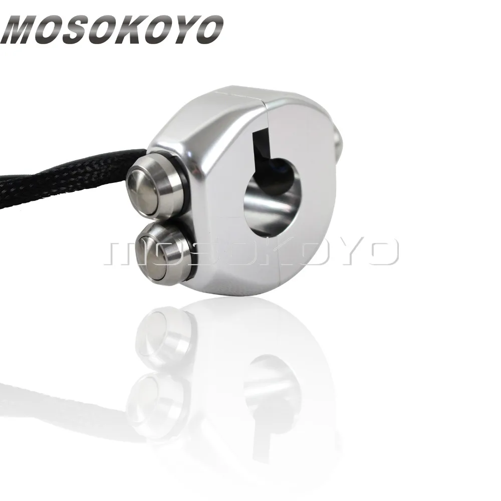 M switch кнопки управления ЧПУ алюминий 22 мм руль переключатели 7/8 &quotРучка Бар для