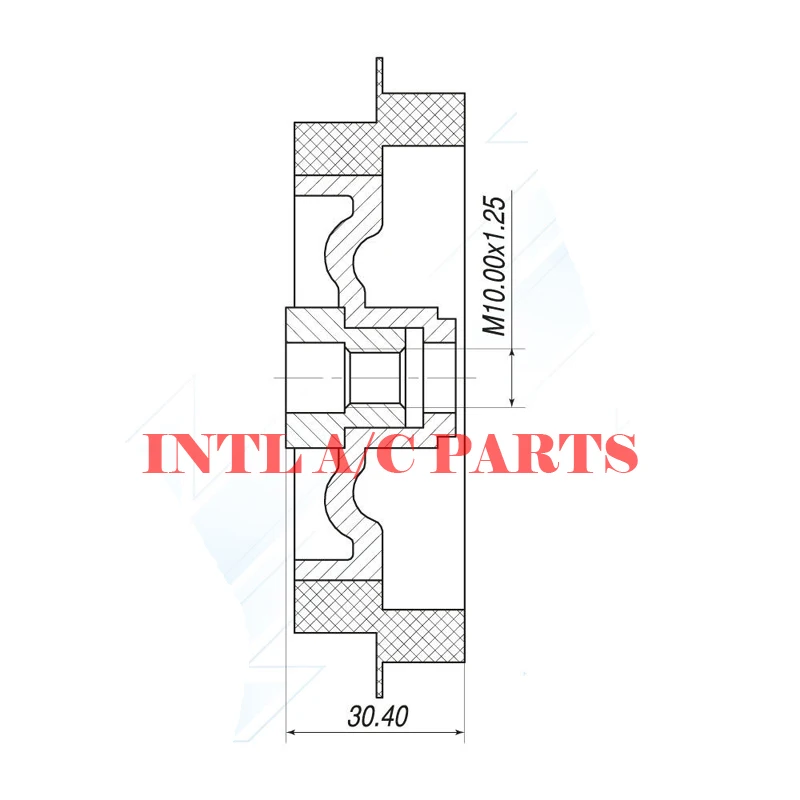 8K0260805L 4471502883 2E0820803H 4G0260805A 4G0260805B 7SEU17C 6SEU14C 6SEU14A Авто ac a/c Компрессор сцепления концентратор для Audi/VW/BMW