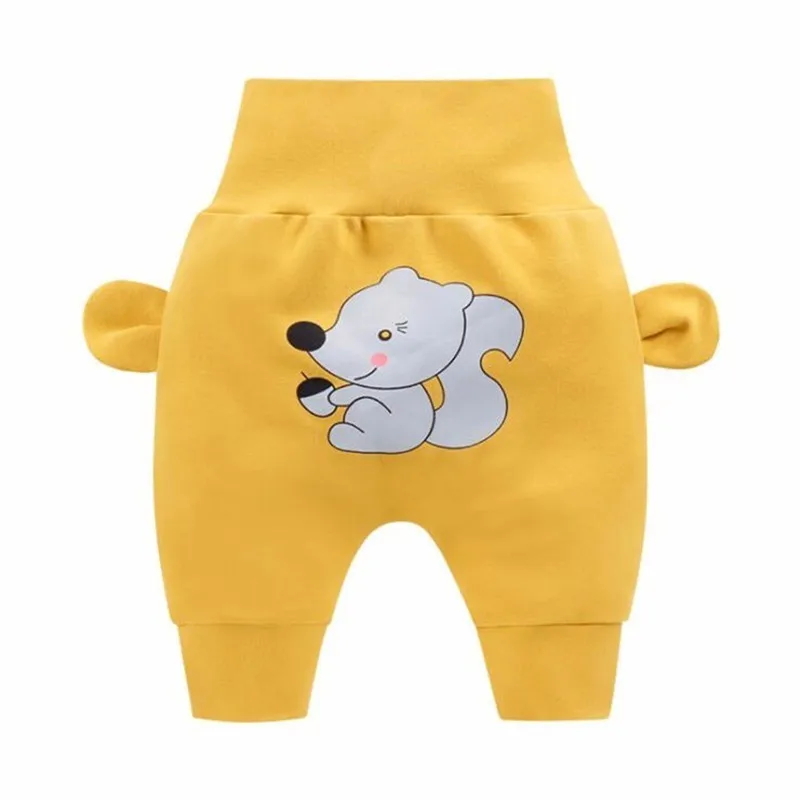 LILIGIRL/милые штаны на подгузник с рисунком для мальчиков и девочек от 0 до 3 лет детские брюки с высокой талией, повседневная одежда для детей, штаны - Цвет: Ali1443K