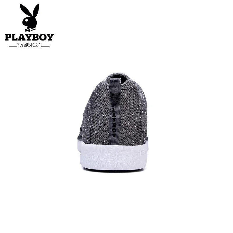 Estilo Jovens cinza Marinho Playboy Malha Sapatos Amante outono 2017 Moda Top Primavera Preto Homens Up Da73056 azul lace De Calçados Casuais Respirável Plana RRqw8Zp