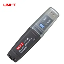 Uni-t UT330B UT-330B IP67 Mini medidor de temperatura de umidade регистратор данных USB 2 em 1