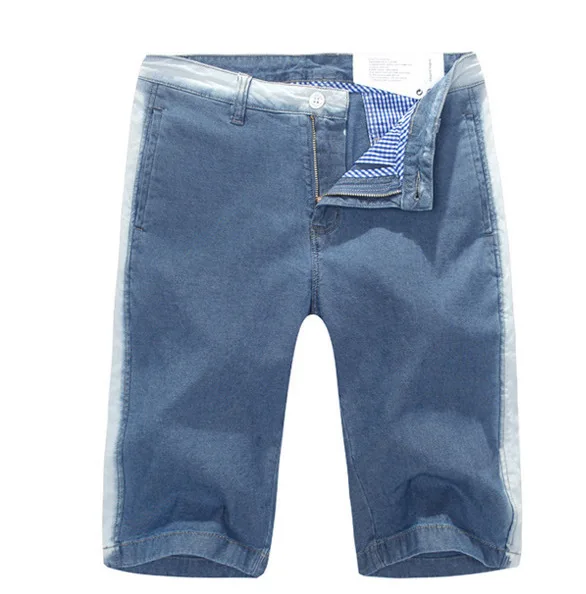 VOGUELEO летние мужские Шикарные Модные Джинсовые Шорты повседневные удобные брюки модные Пять брюк уличная Мужская Шорты