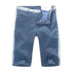 VOGUELEO летние мужские Шикарные Модные Джинсовые Шорты повседневные удобные брюки модные Пять брюк уличная Мужская Шорты