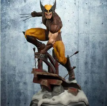 Skup 23.5cm Wolverine Avengers Marvel Movie Anime figurka zabawki z pvc figurki kolekcjonerskie na prezenty dla przyjaciół