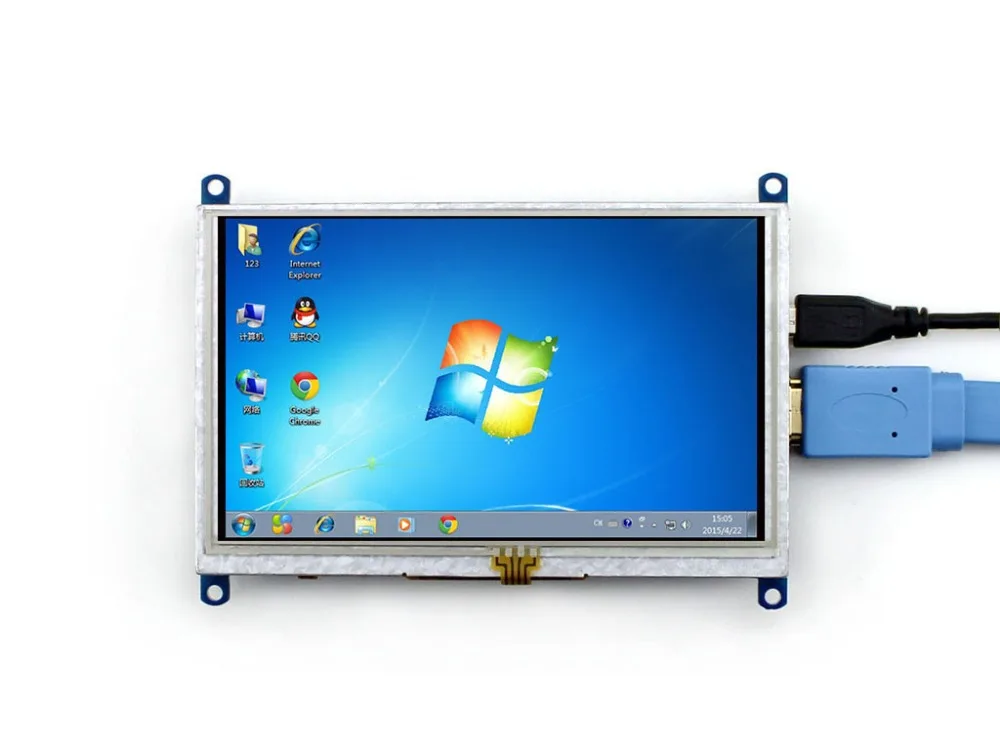 

Raspberry Pi 5 inch HDMI LCD Display Module 800x480 Touch Screen Support Raspberry Pi 3 B/2B A/A+/B/B+ /Beaglebone Black