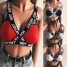 KLV летний женский бюстгальтер бандаж Холтер сексуальный ремешок Глубокий V Корсет Топ без подкладки бюстгальтер сексуальное женское белье на открытом воздухе 4,25