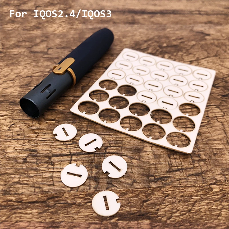 30pcs Repair Accessories Clean Tool Little Slice Clean Gasket For IQOS 2 4 Plus Absorb Oil